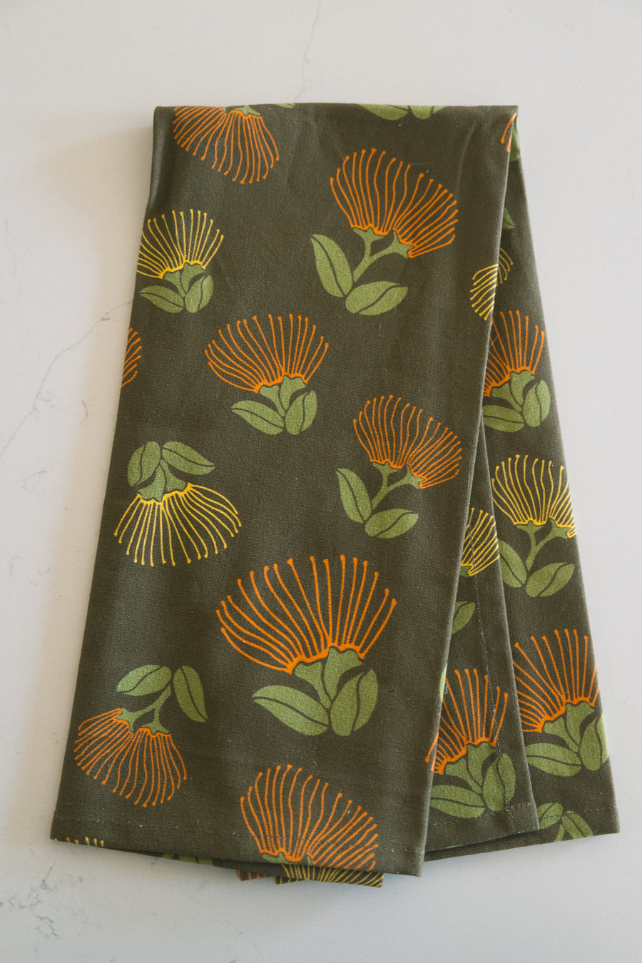 Brown Ohia Tea Towel