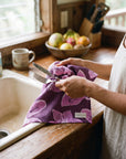 Orchid Print Kitchen Towel