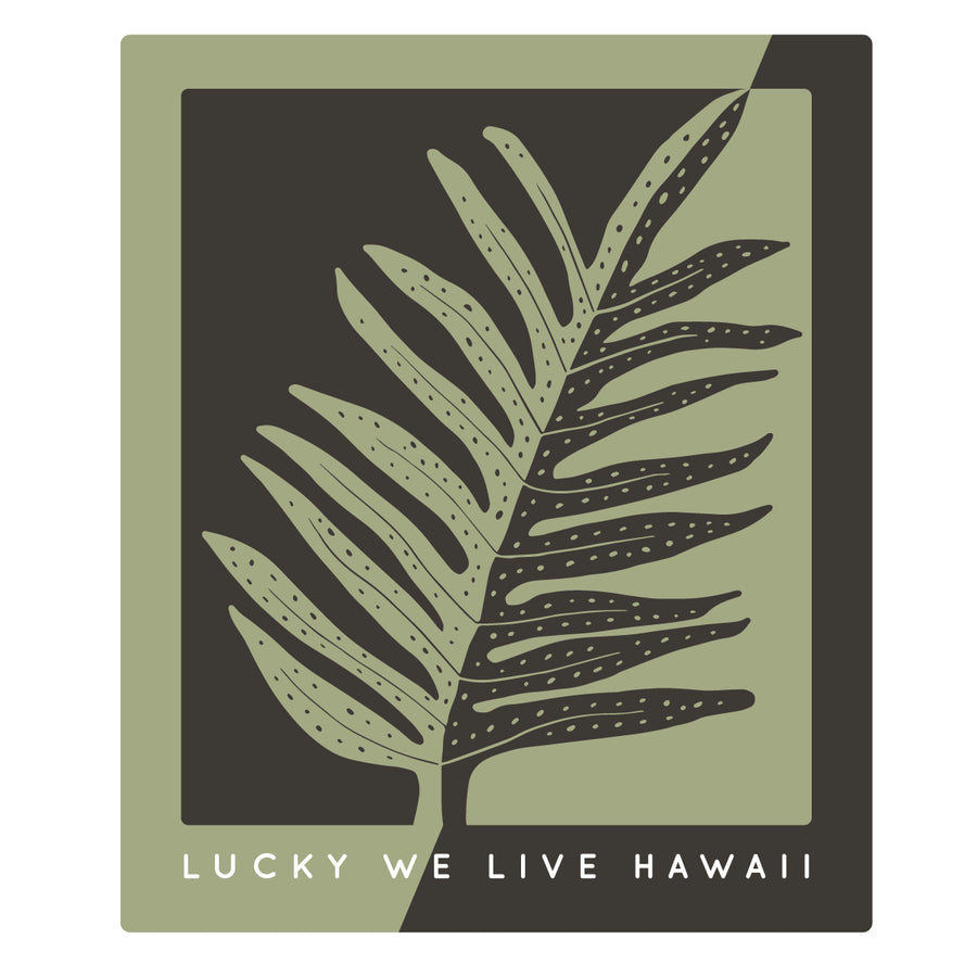 Lau'ae Ferns Sticker