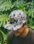 Box Logo 5 Panel Unstructured Snapback - Nene Camo
