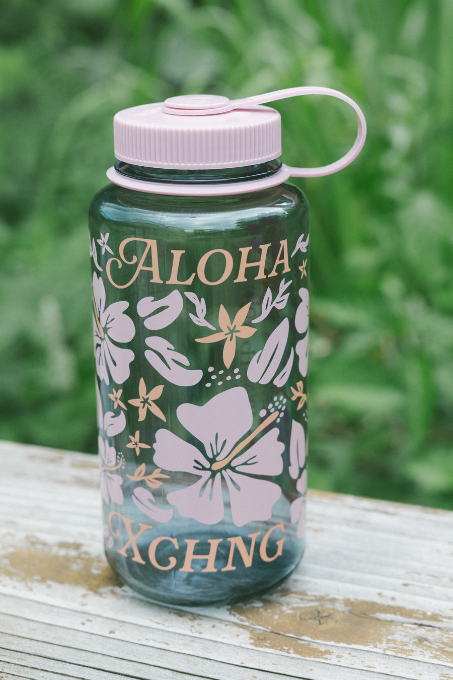 Aloha Hibiscus Nalgene Bottle