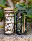 Kauai Map Nalgene Bottle
