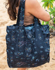 Kauai Map Pack Tote