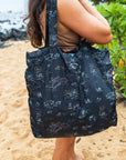 Kauai Map Pack Tote