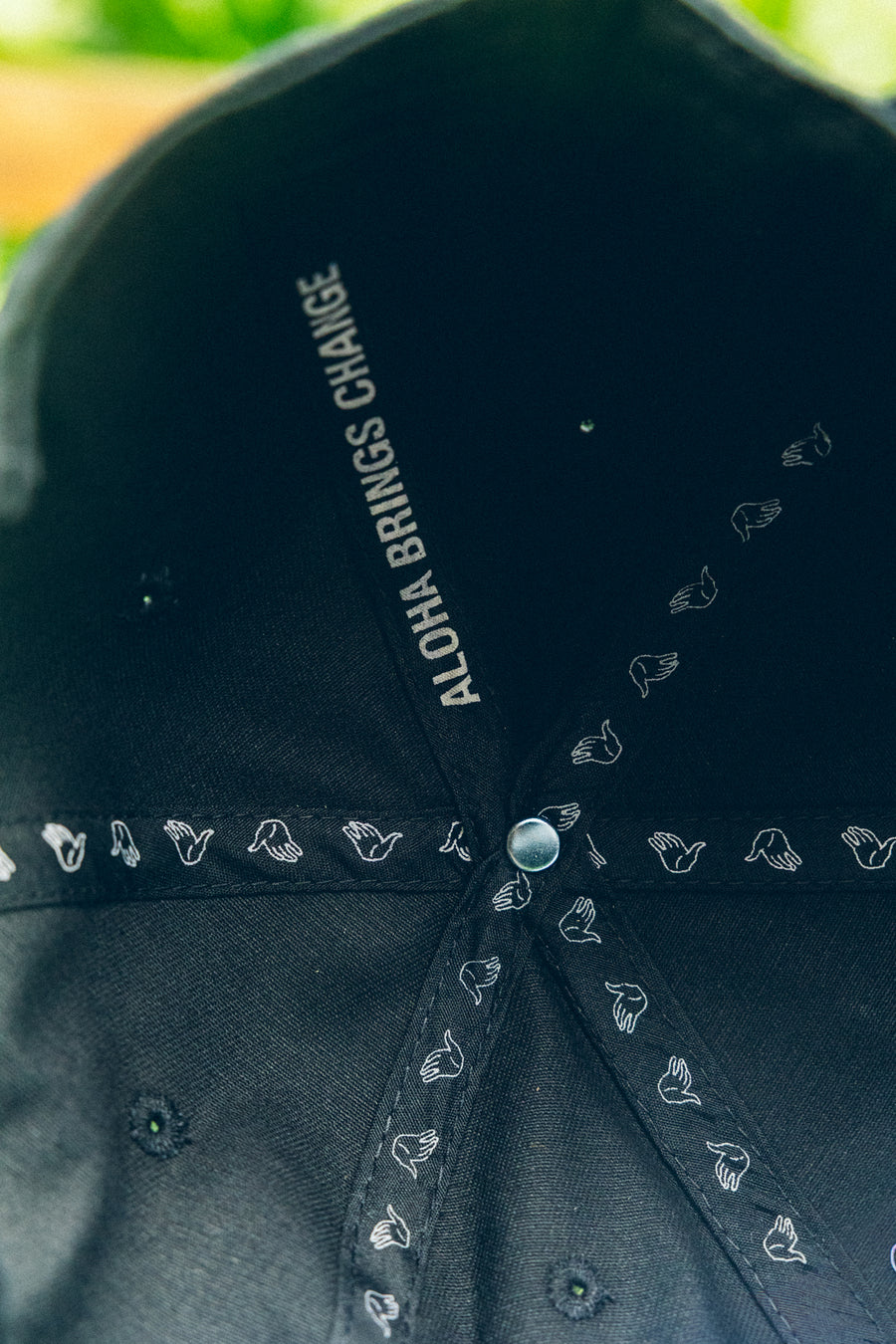 Shop Logo Structured Snapback - Black