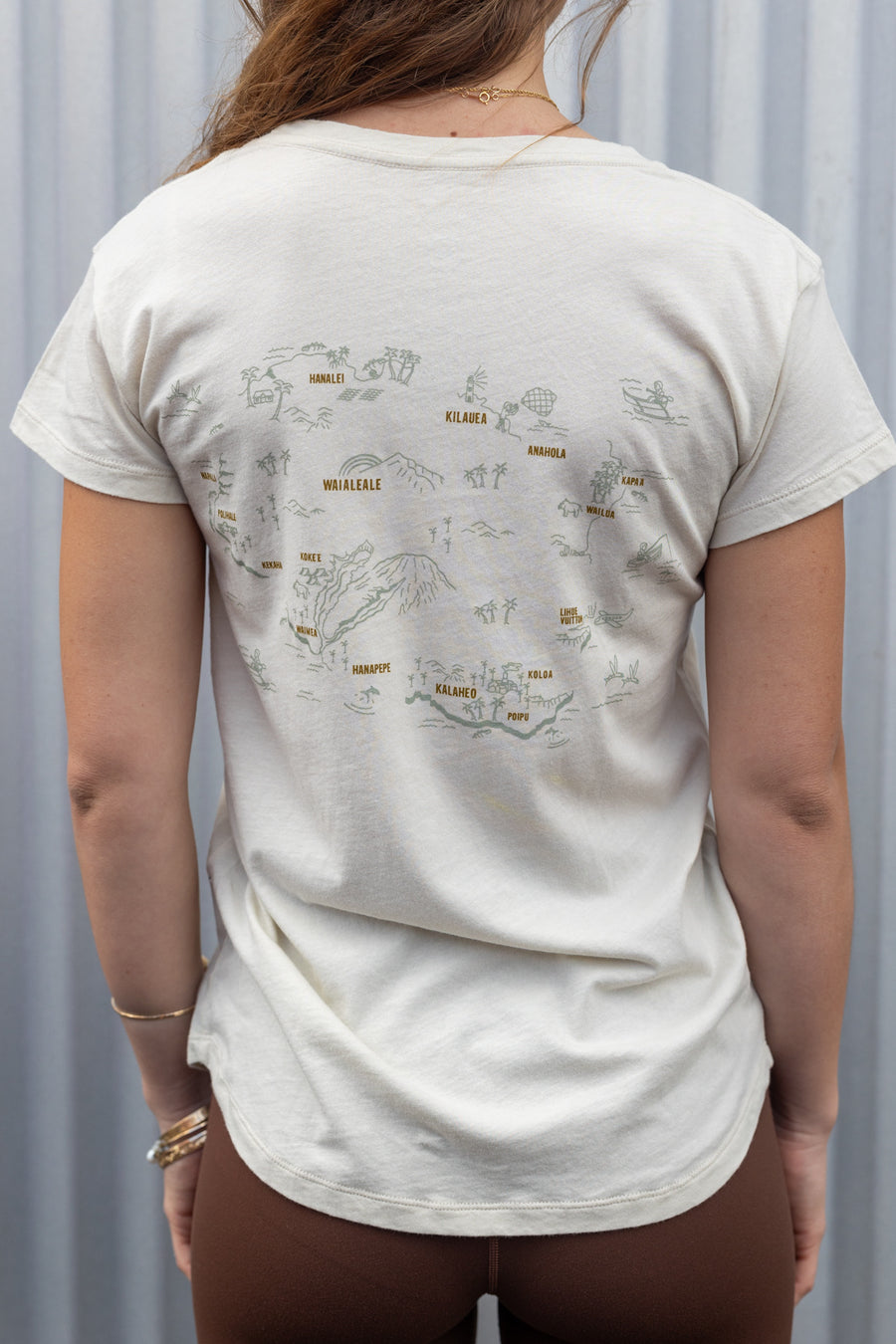 W's Kauai Map Tee