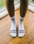 W's Aloha Stripe Crew Socks