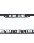 Bumbai You Learn License Plate Cover