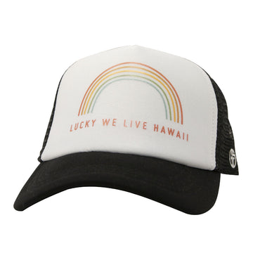 Aloha Kauai Black Trucker Hat – Locali Creative