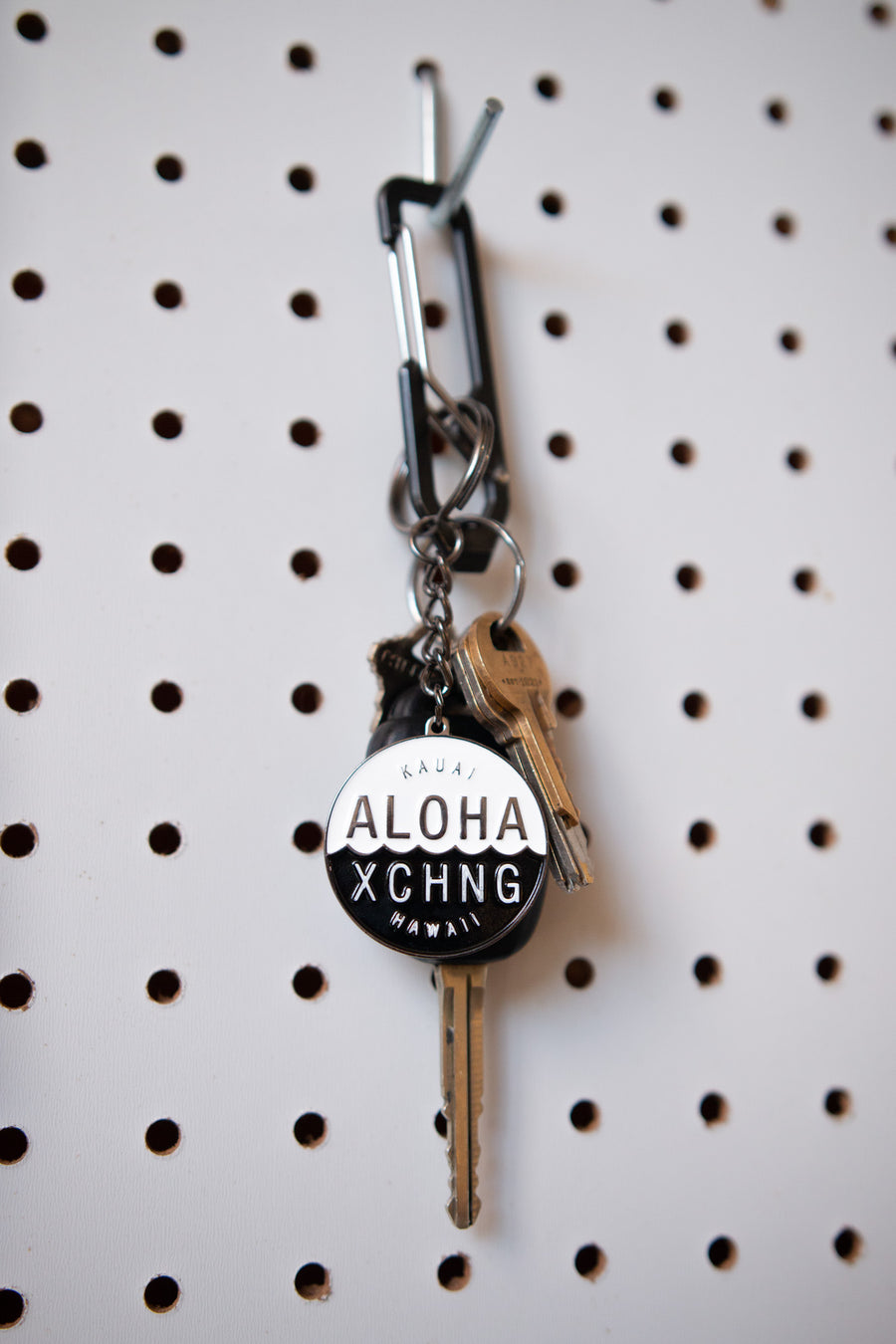 Aloha Xchng Shop Logo Keychain